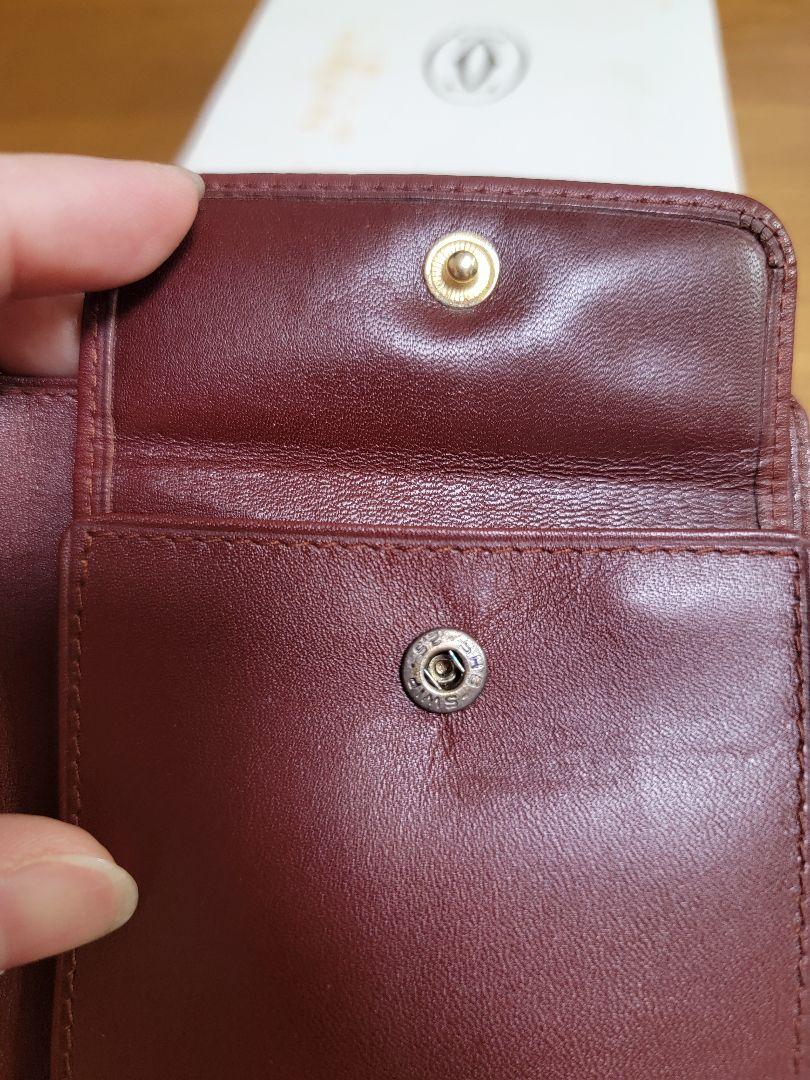 【k-toshio354さま】カルティエ マスト レザー 二つ折り財布