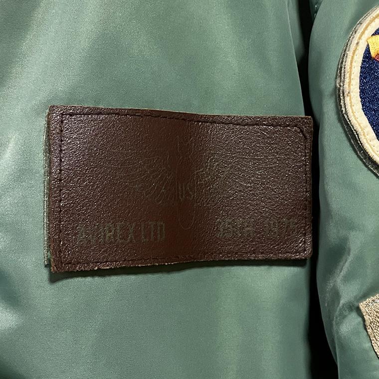 AVIREX MA-1 35TH 35周年 限定パッチモデル フライトジャケット