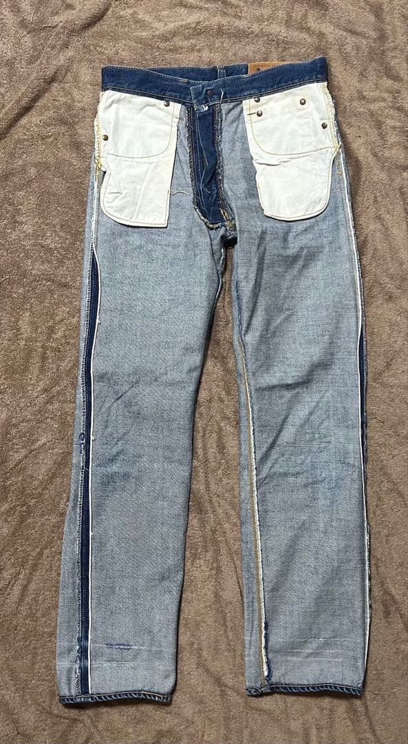 希少 60s Bobson デニムパンツ 片耳 初期型 usa vintage