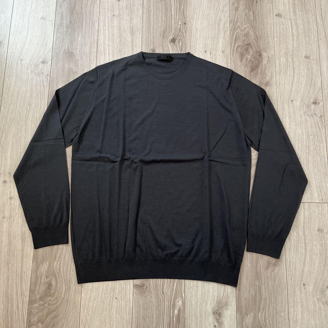 未使用 プラダ バージンウールニット size54 - メルカリ