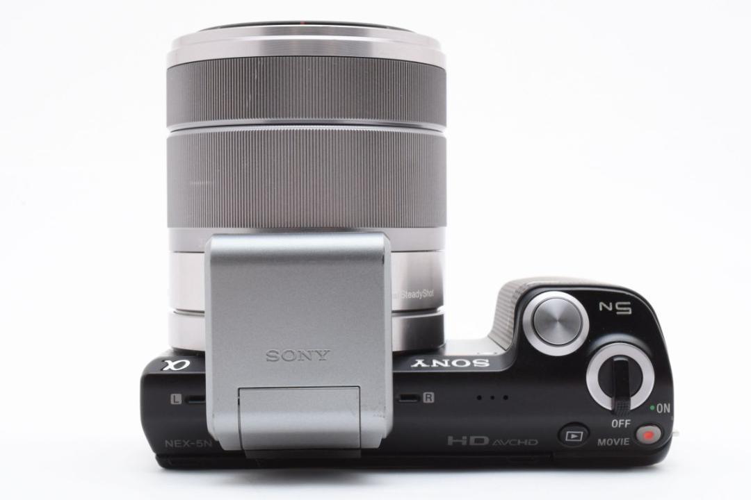 ショット数2100回 SONY NEX-5N ブラック レンズセット 充電器付き