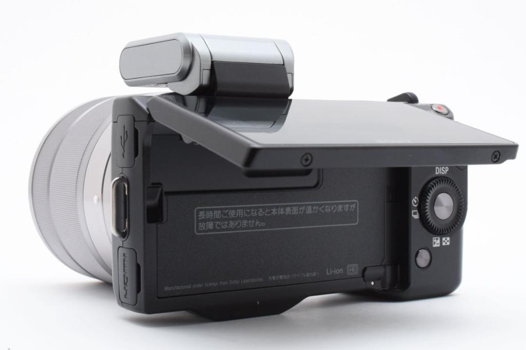 ショット数2100回 SONY NEX-5N ブラック レンズセット 充電器付き