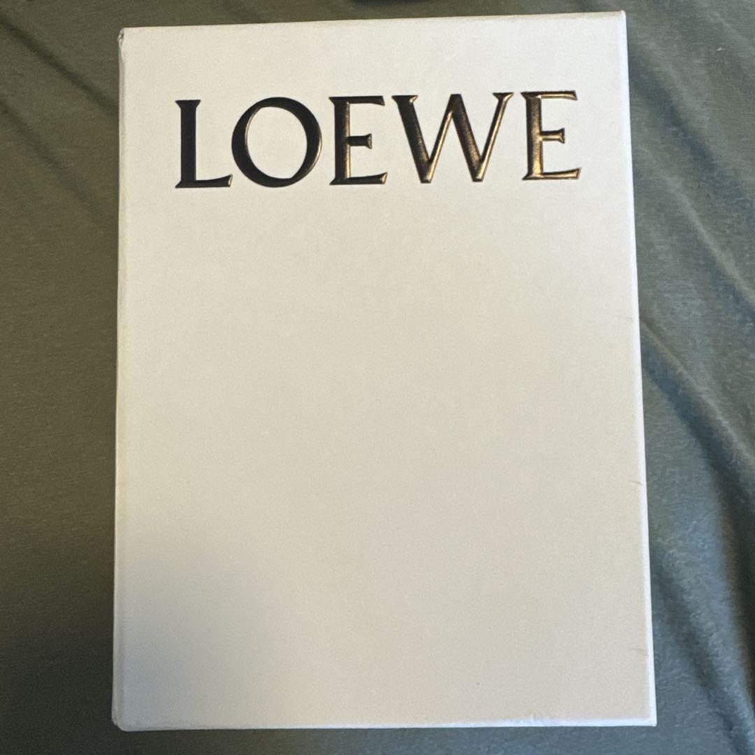 【未使用】LOEWE 三つ折り財布 ブラウン