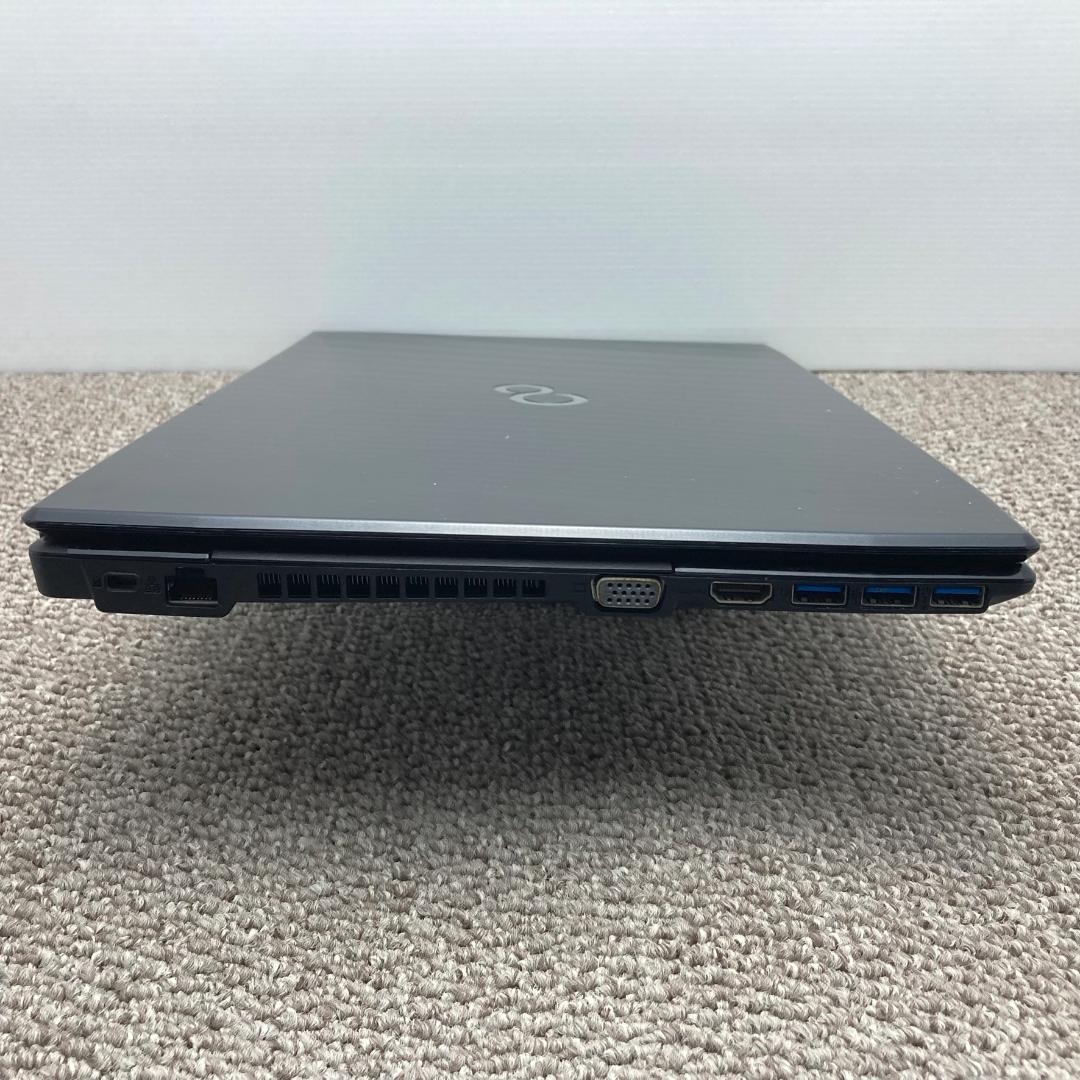 ターボブースト✨メモリ2倍サクサク動作富士通ノートパソコン最新Windows11