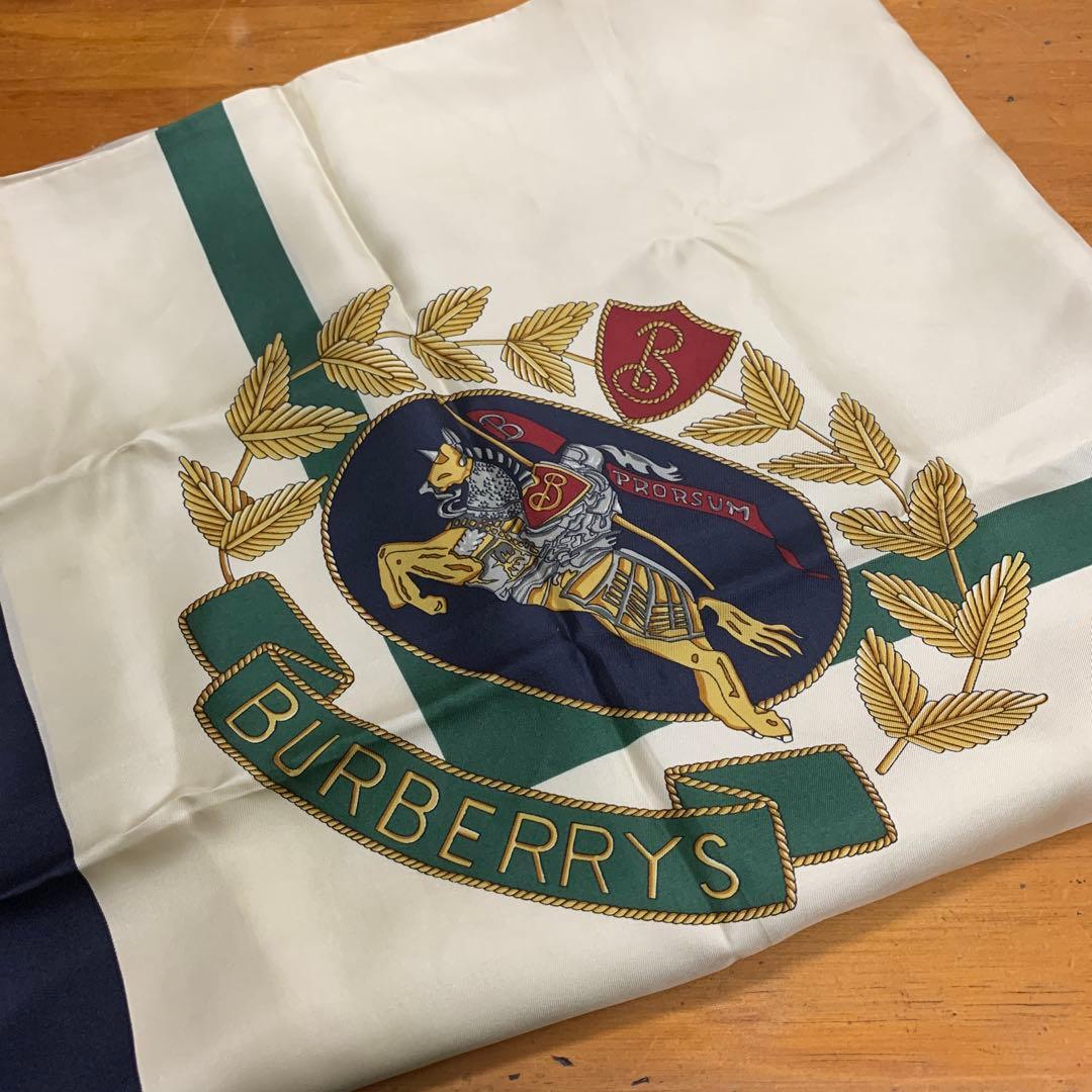 バーバリー シルクスカーフ BurberrysBURBERRY