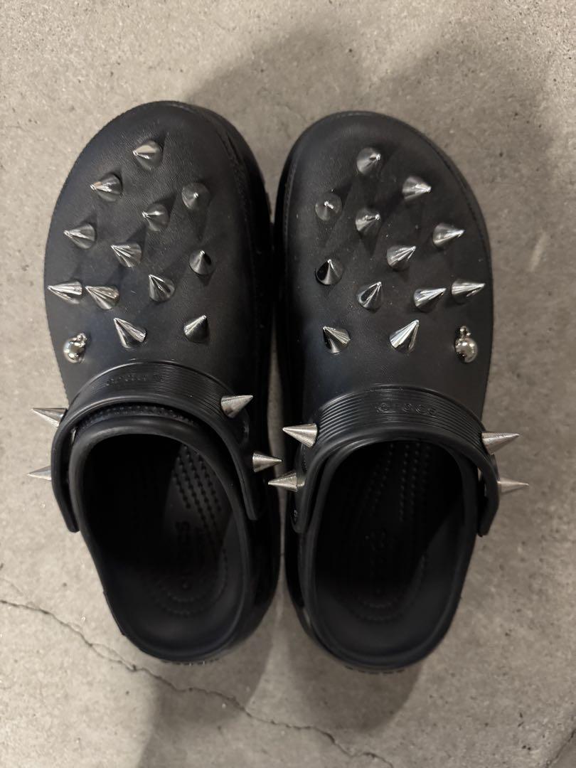 Crocs クロックス メガクラッシュ 黒 ブラック サンダル 厚底　26cm