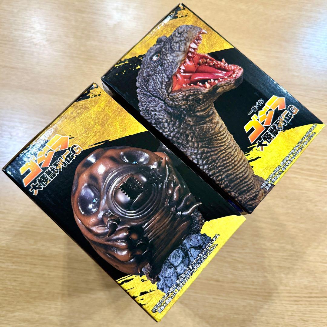 一番くじ　ゴジラ　A賞　B賞　モスラ　C賞　ゴジラザウルス　フィギュア 一番くじ ゴジラ B賞（モスラ）& C賞（ゴジラザウルス）セット