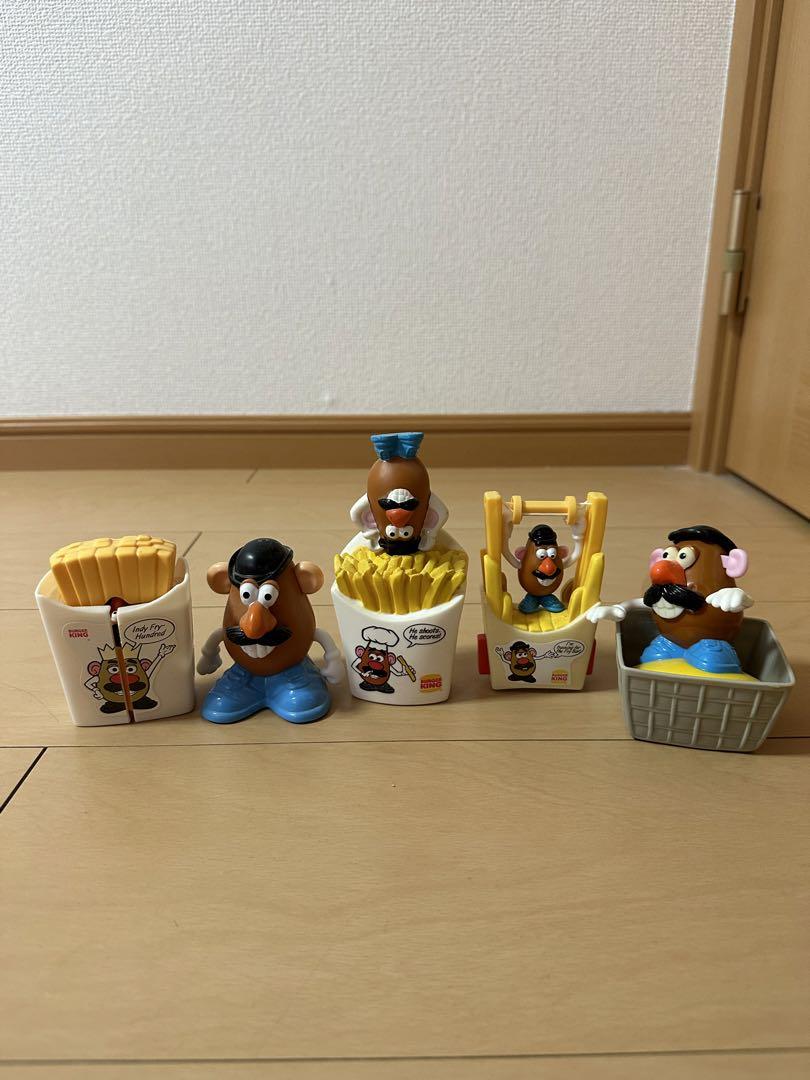 burger king ミールトイ　5台セット売り　ミスターポテトヘッド