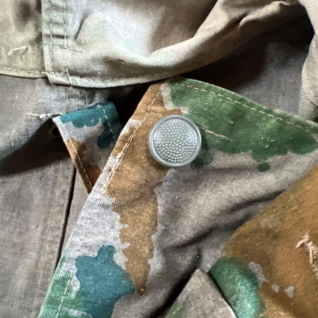 V*様 60s NVA 東ドイツ軍 ブルメンターン カモ 迷彩 スナイパージャケ 60s NVA 東ドイツ軍 ブルメンターン カモ 迷彩 スナイパージャケット