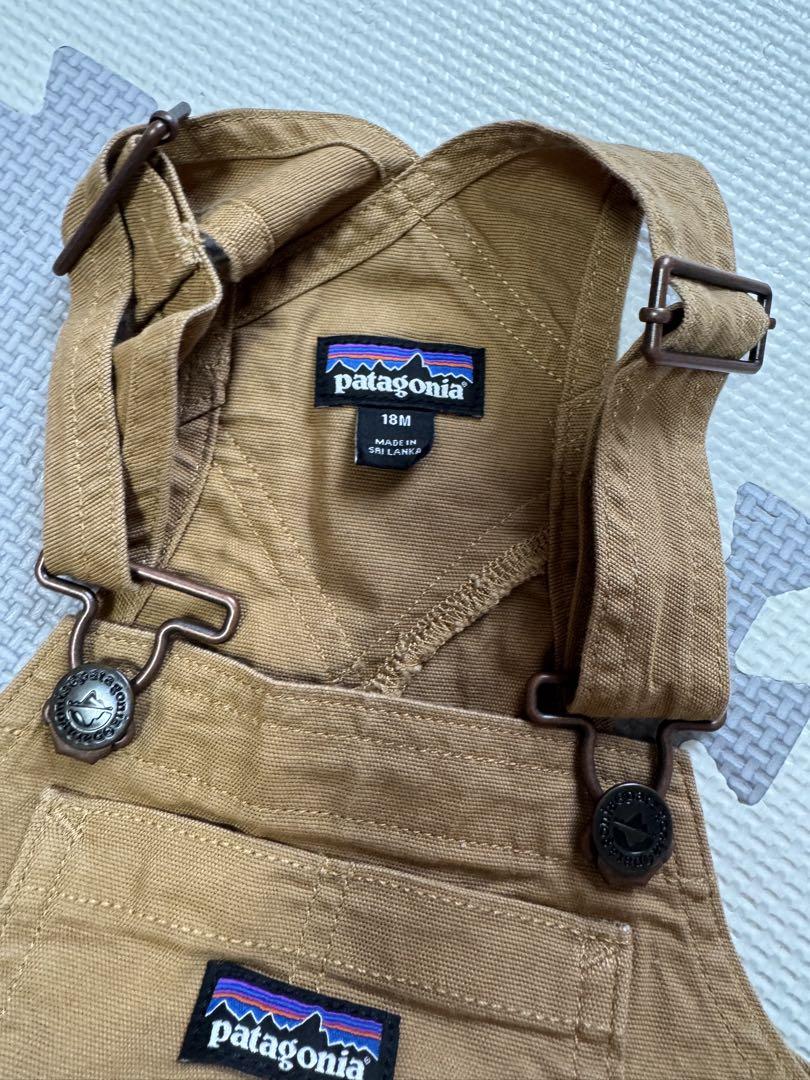 patagonia 18M ブラウンオーバーオール - メルカリ