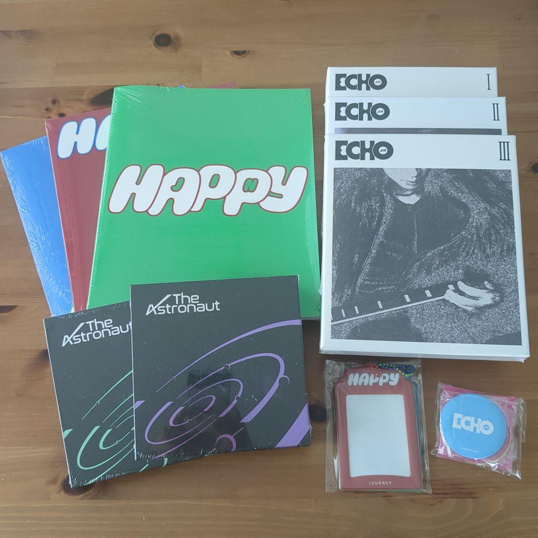 BTS JIN ジン アムバム セット ECHO HAPPY ASTRONAUT Jin ECHO (Set) + ECHO (Weverse Albums ver.) Set