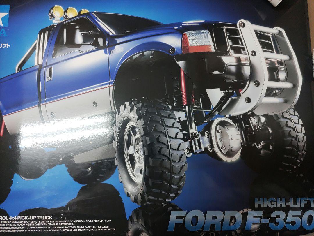 正規通販 1/10RC 電動RCカーシリーズ フォード タミヤ F-350 1