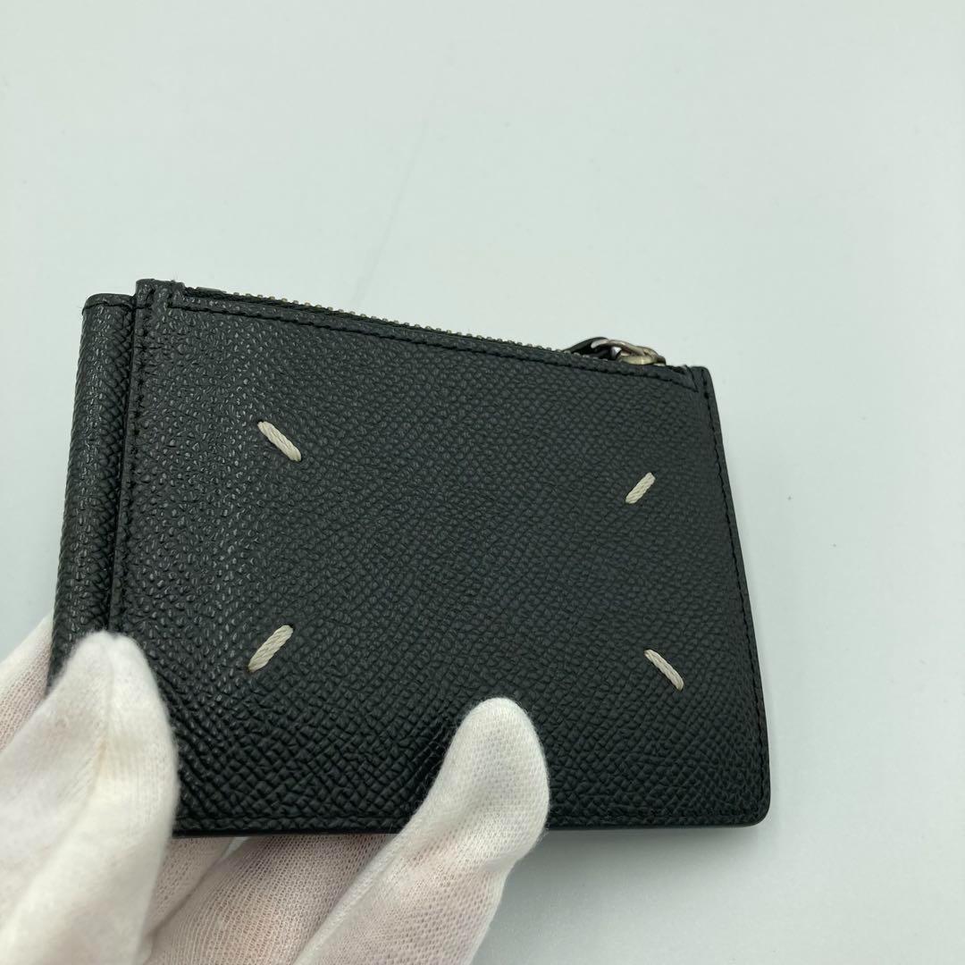 【極美品】Maison Margiela コインケース 小銭入れ 財布 ブルー 極美品メゾンマルジェラフラグメントケースコインケースカード