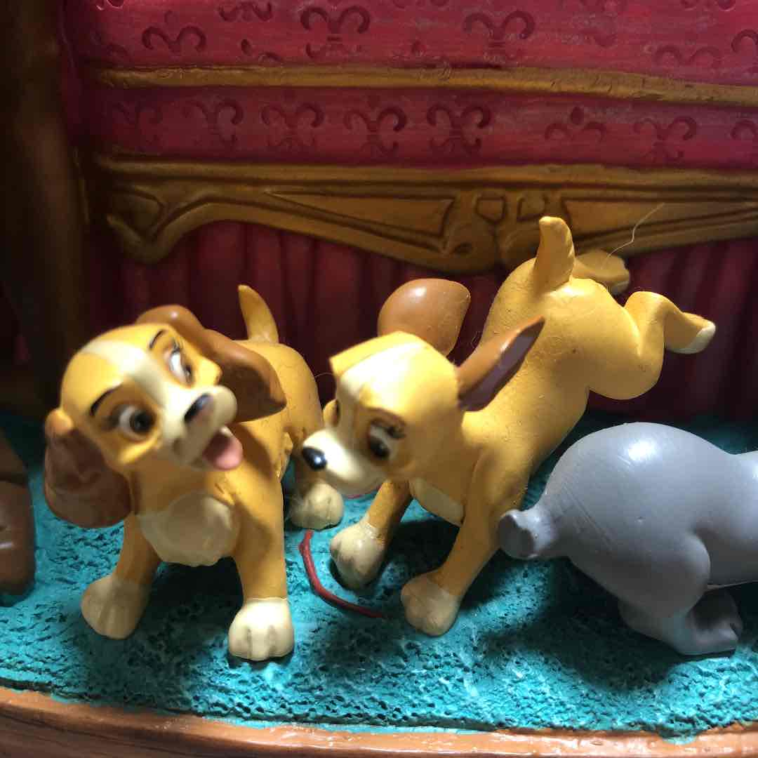 わんわん物語 フィギュア スノーグローブ ディズニーストア