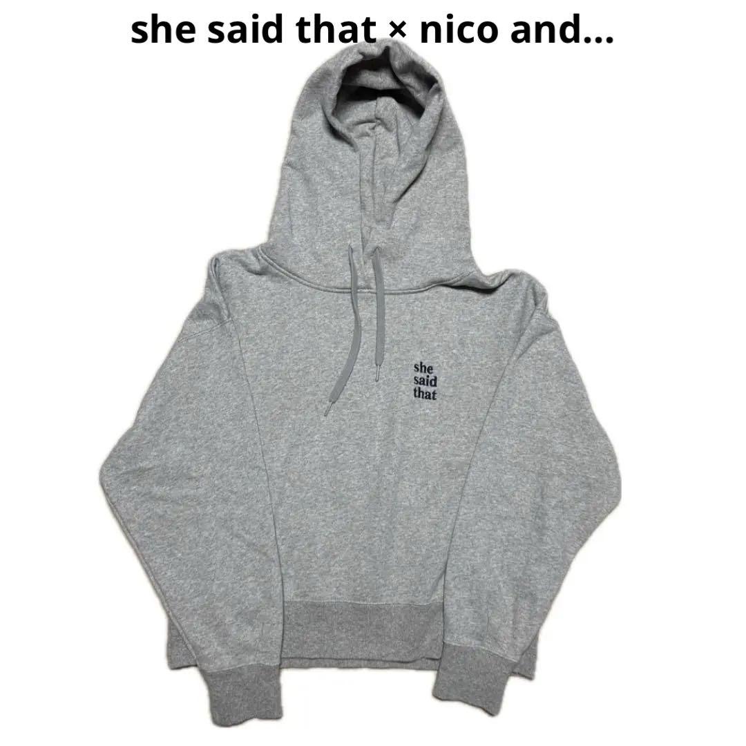 niko and - 新品未開封 匿名配送 セットアップ she said that