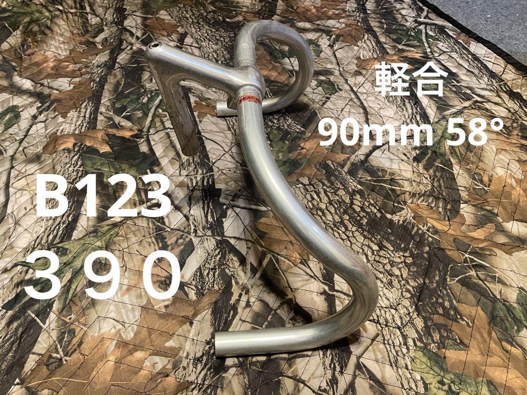 NJS NITTO 軽合ステム　90mm 58° 軽合ハンドル　競輪　ピスト