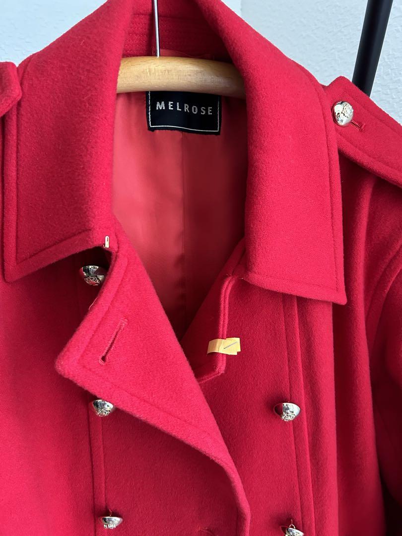 MELROSE Pコート ナポレオンコート 金ボタン 高級 - メルカリ