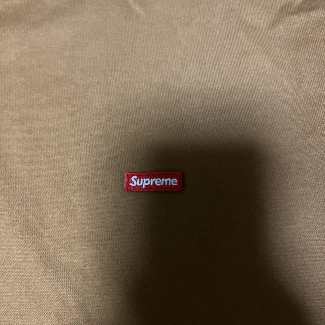 Supreme Small Box L/S Tee BrownサイズL