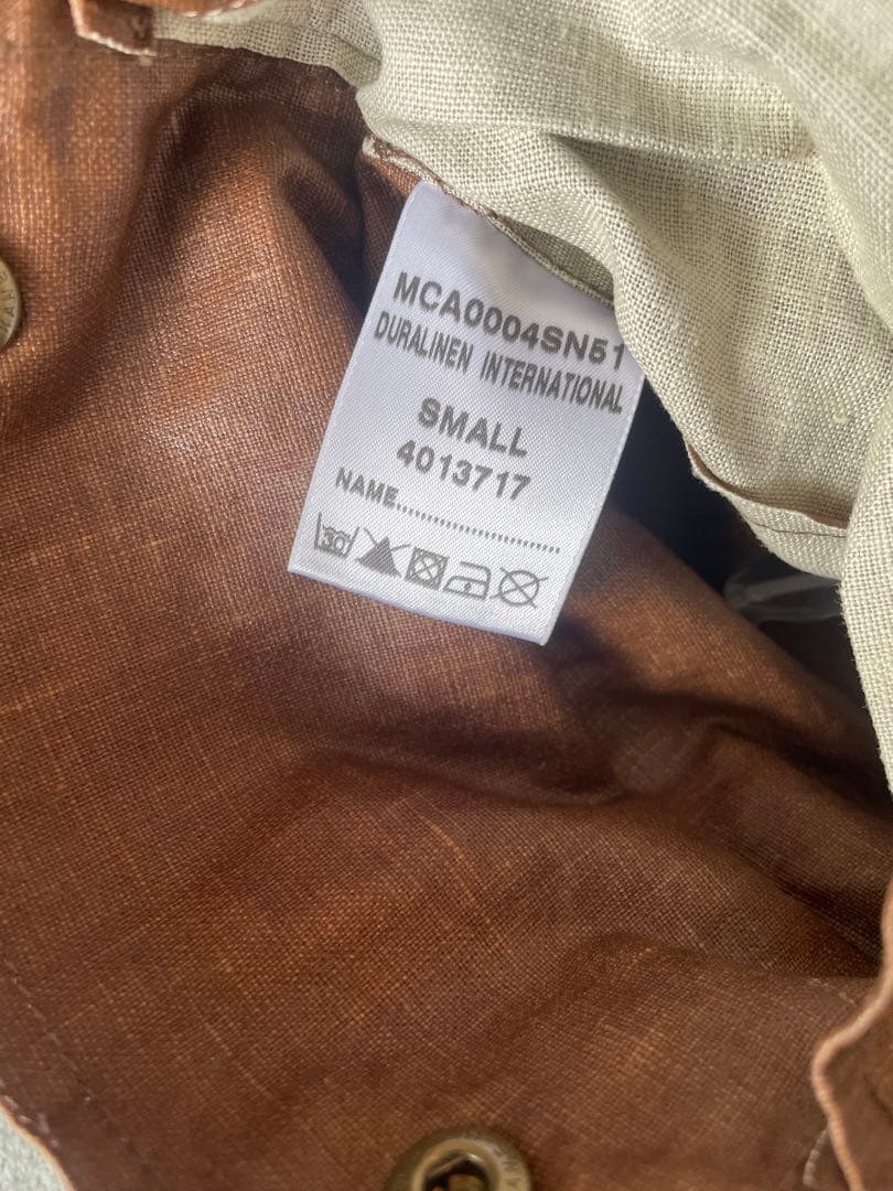 ❣️極美品 希少 リネン バブアーインターナショナル