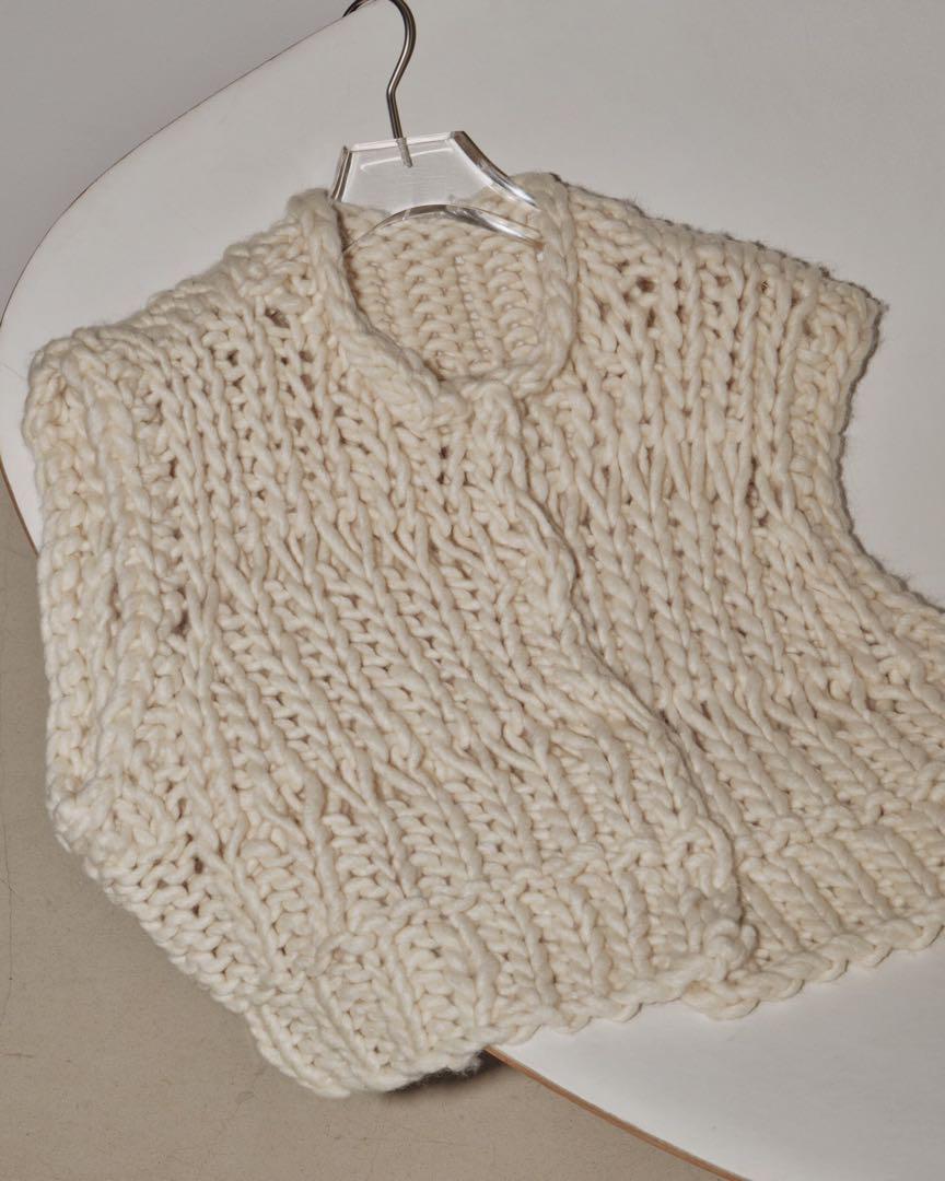 TODAYFUL Chunky Hand Knitvest