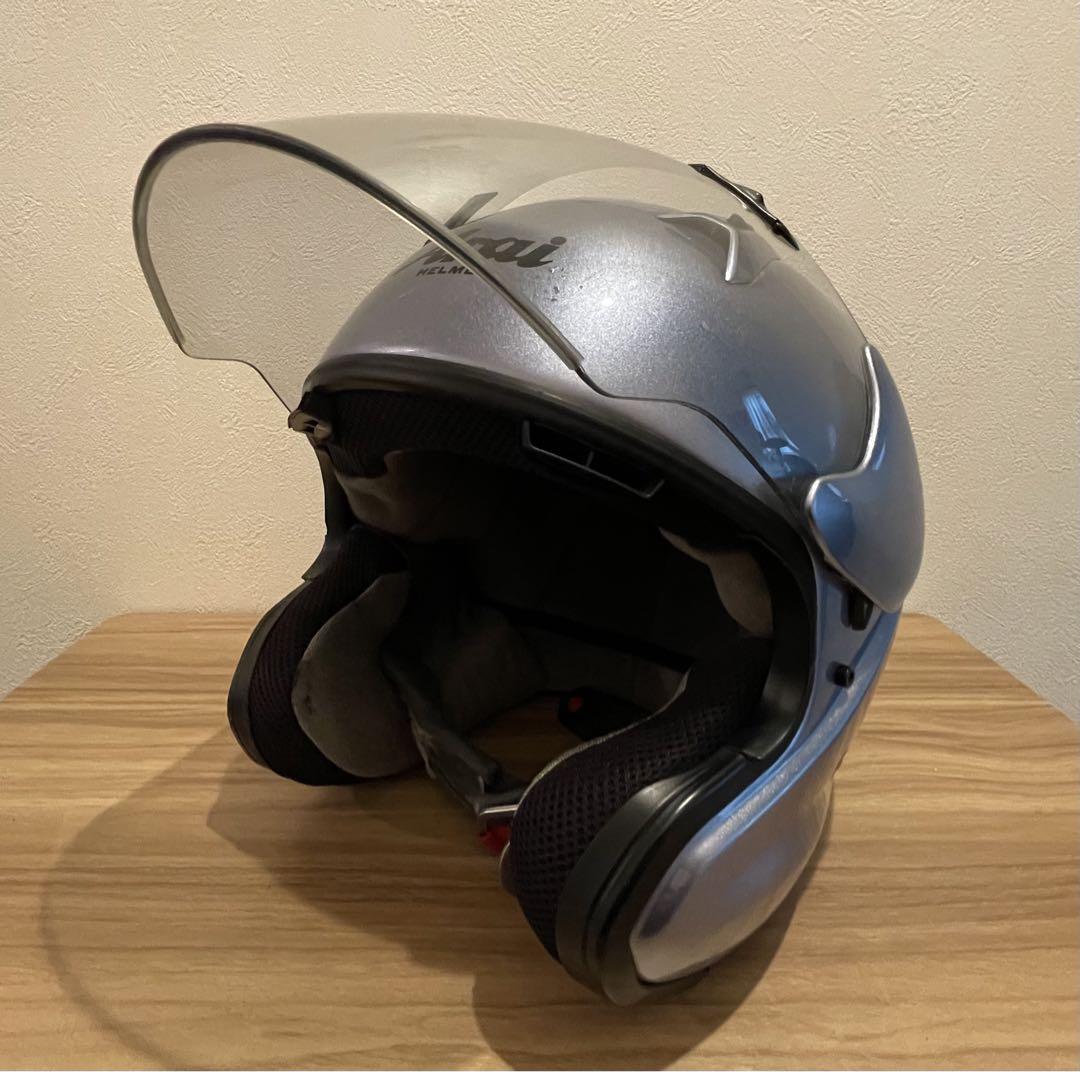 絶妙なデザイン ジェットヘルメット Arai アライ MZ-F シルバー