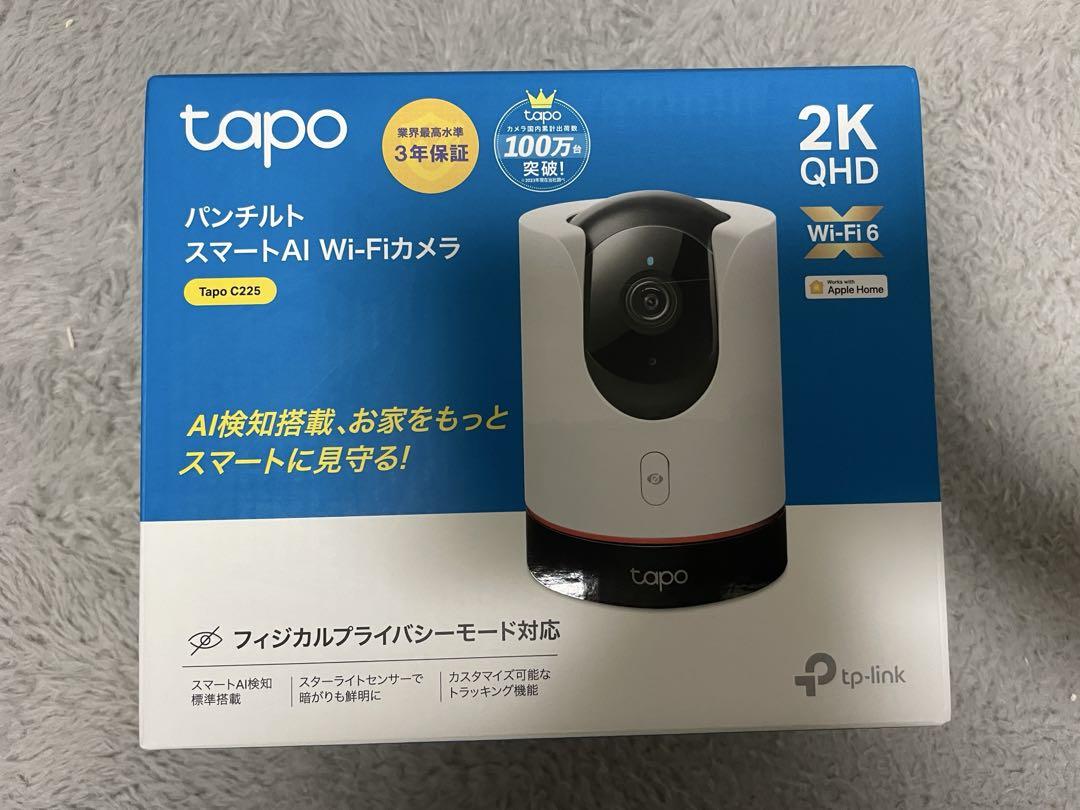 TP-Link Tapo C225 パンチルトスマートAI Wi-Fiカメラ