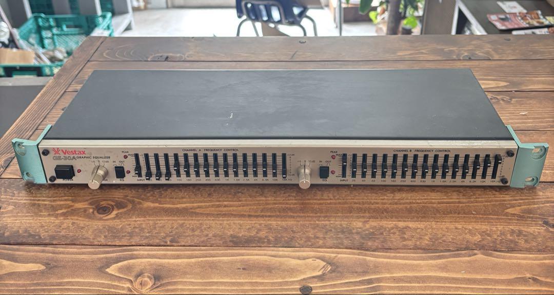 Vestax GE-30A グラフィックイコライザー　電源アダプター無し