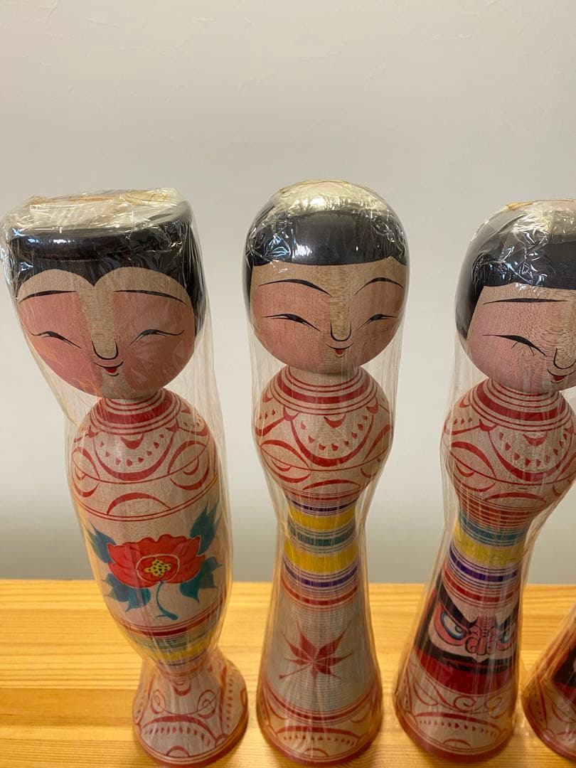 盛みつお工人 こけし6本セットやや⭐️