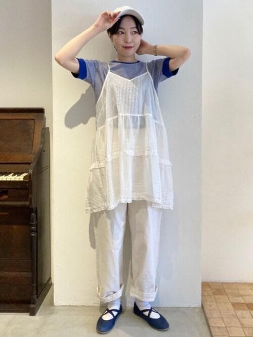  新品 チャイルドウーマン 80ボイルピンタックフリルキャミブラウス 即購入OK 新品未使用です【ドットアンドストライプスチャイルドウーマン】