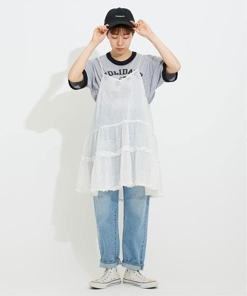  新品 チャイルドウーマン 80ボイルピンタックフリルキャミブラウス 即購入OK 新品未使用です【ドットアンドストライプスチャイルドウーマン】