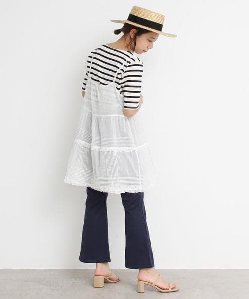  新品 チャイルドウーマン 80ボイルピンタックフリルキャミブラウス 即購入OK 新品未使用です【ドットアンドストライプスチャイルドウーマン】