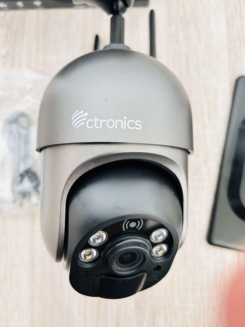 Ctronics 防犯カメラ ワイヤレス ソーラー