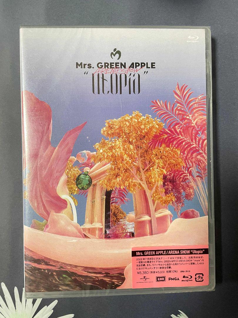 ミュージック Mrs.GREEN APPLE Utopia DVD/Blu-ray Amazon.co.jp: ARENA SHOW “Utopia” (通常盤) [Blu-ray] : Mrs