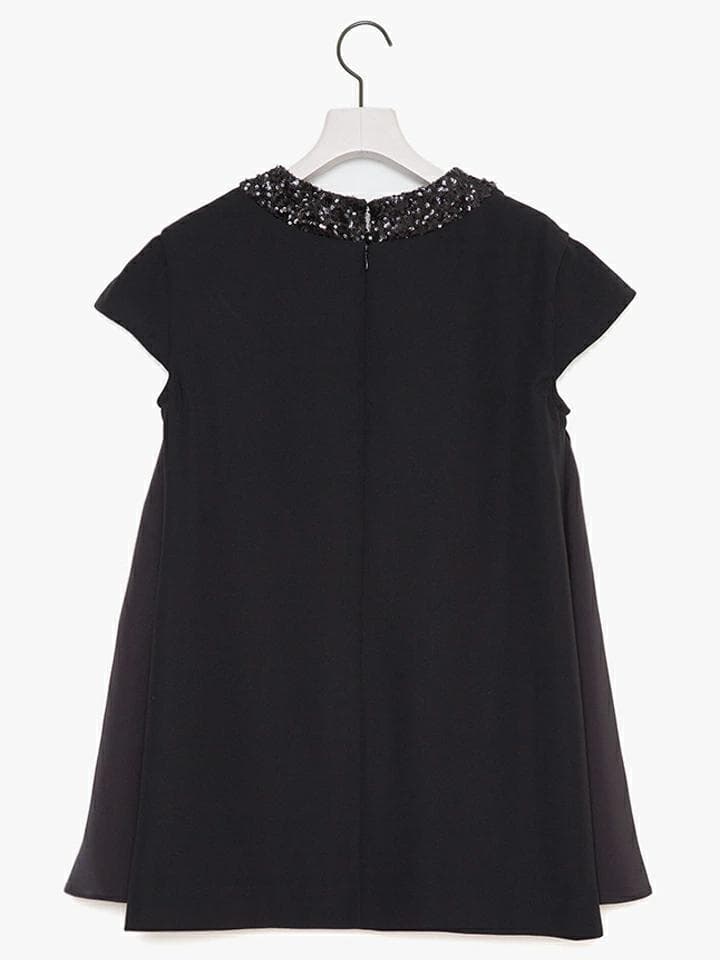 EZUMI 25SS 新品 リトルブラック サティカル チュニック スパンコール