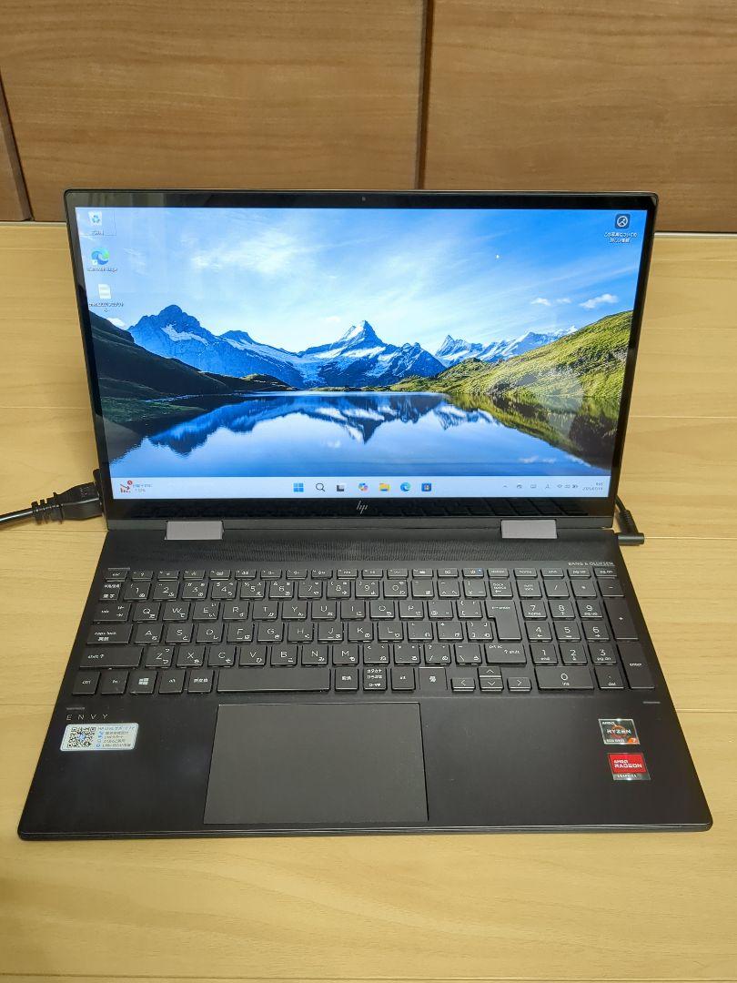 ENVY x360 15-ee1 Ryzen7 256GBSSD メモリ16GB