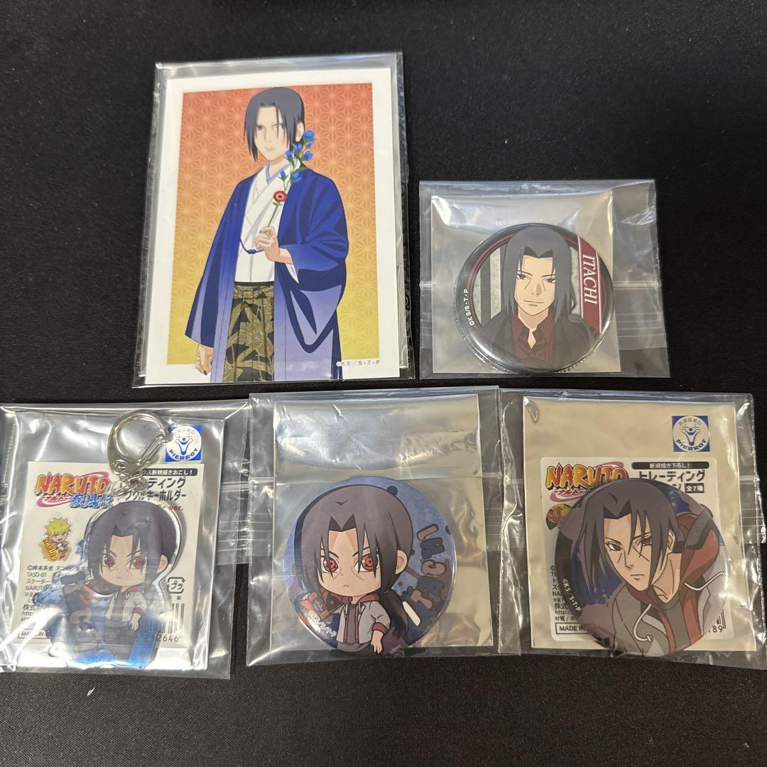NARUTO 疾風伝 うちはイタチ ステッカー・缶バッジ・アクリル