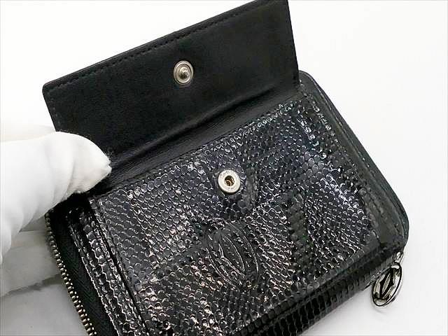 低価最安値 良品 折財布 ファスナー 黒 efbIX-m20579572234 Cartier カルティエ ハッピーバースデー 特価日本製