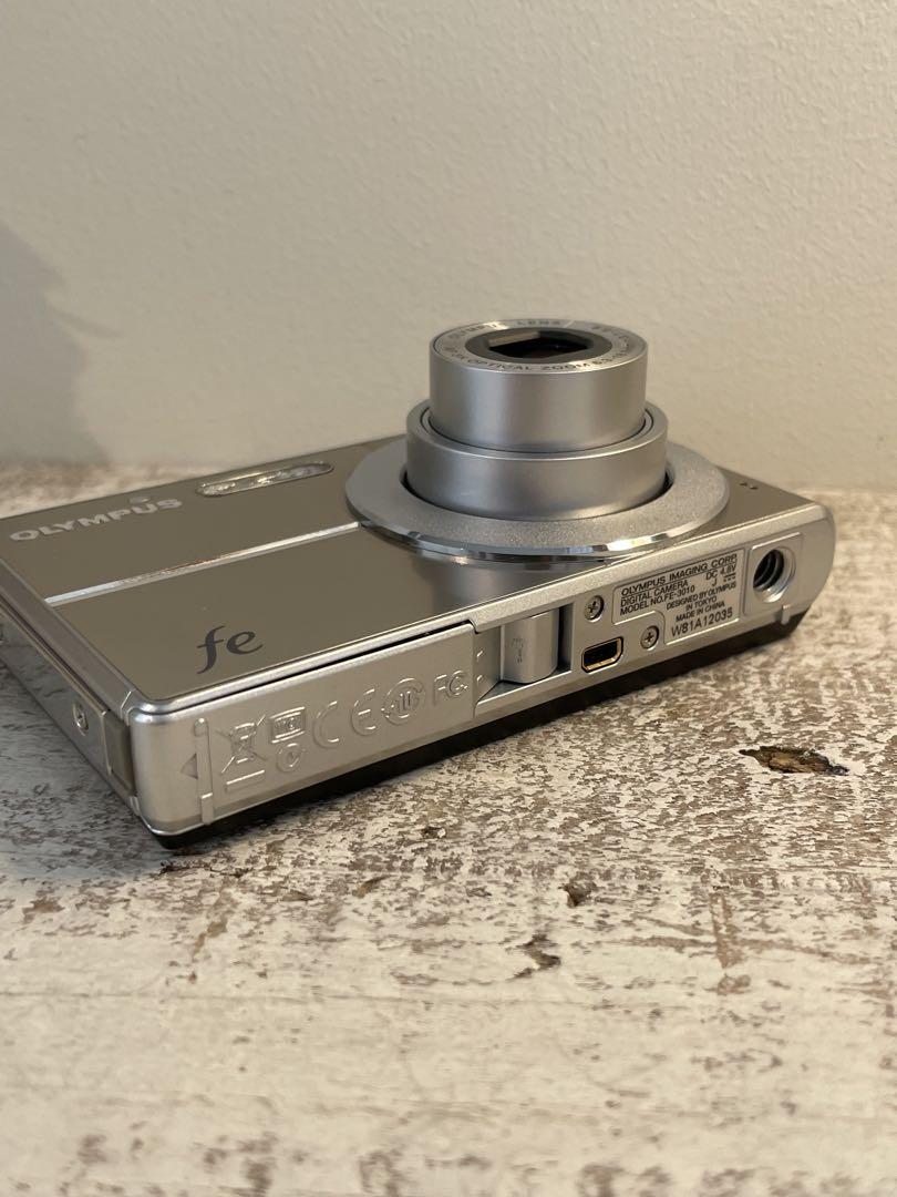 OLIMPUS FE-3010 シルバー 動作確認済 ジャンク コンデジ - メルカリ