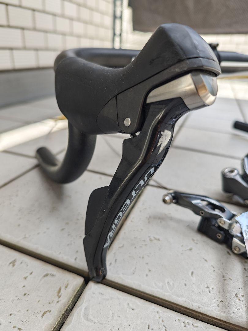 シマノ st-6800 fd-6800 rd-6800 ハンドル ステム セット 自転車
