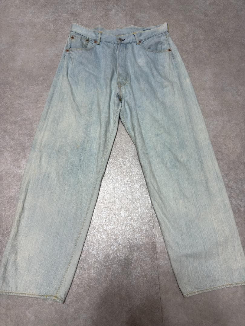 comoli 23ss ブリーチ デニム 5Pパンツ サイズ2