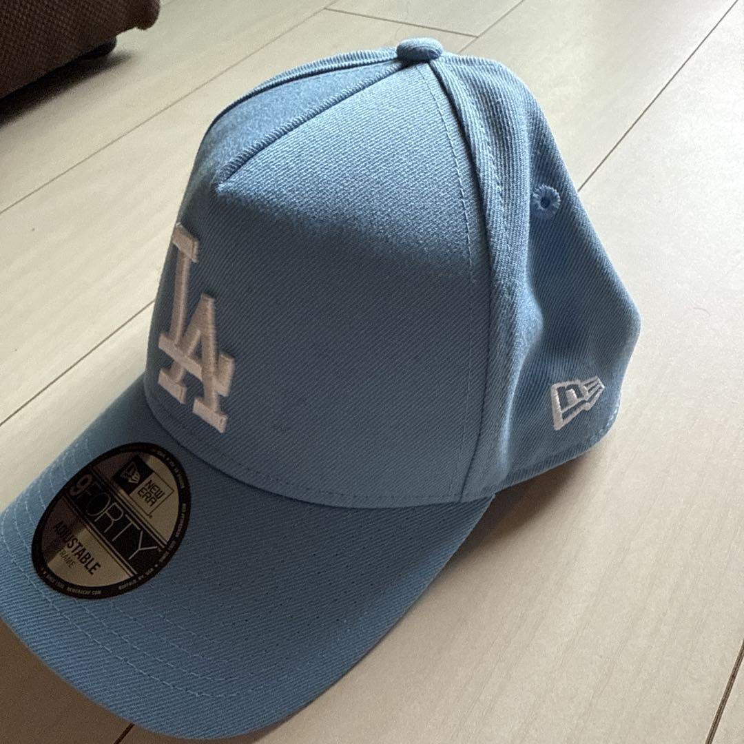 海外モデル NEW ERA LA CAP ドジャース キャップ スカイブルー