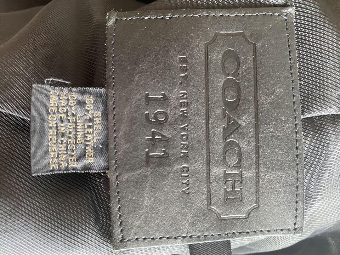 COACH レザー ジャケット シングル ライダース