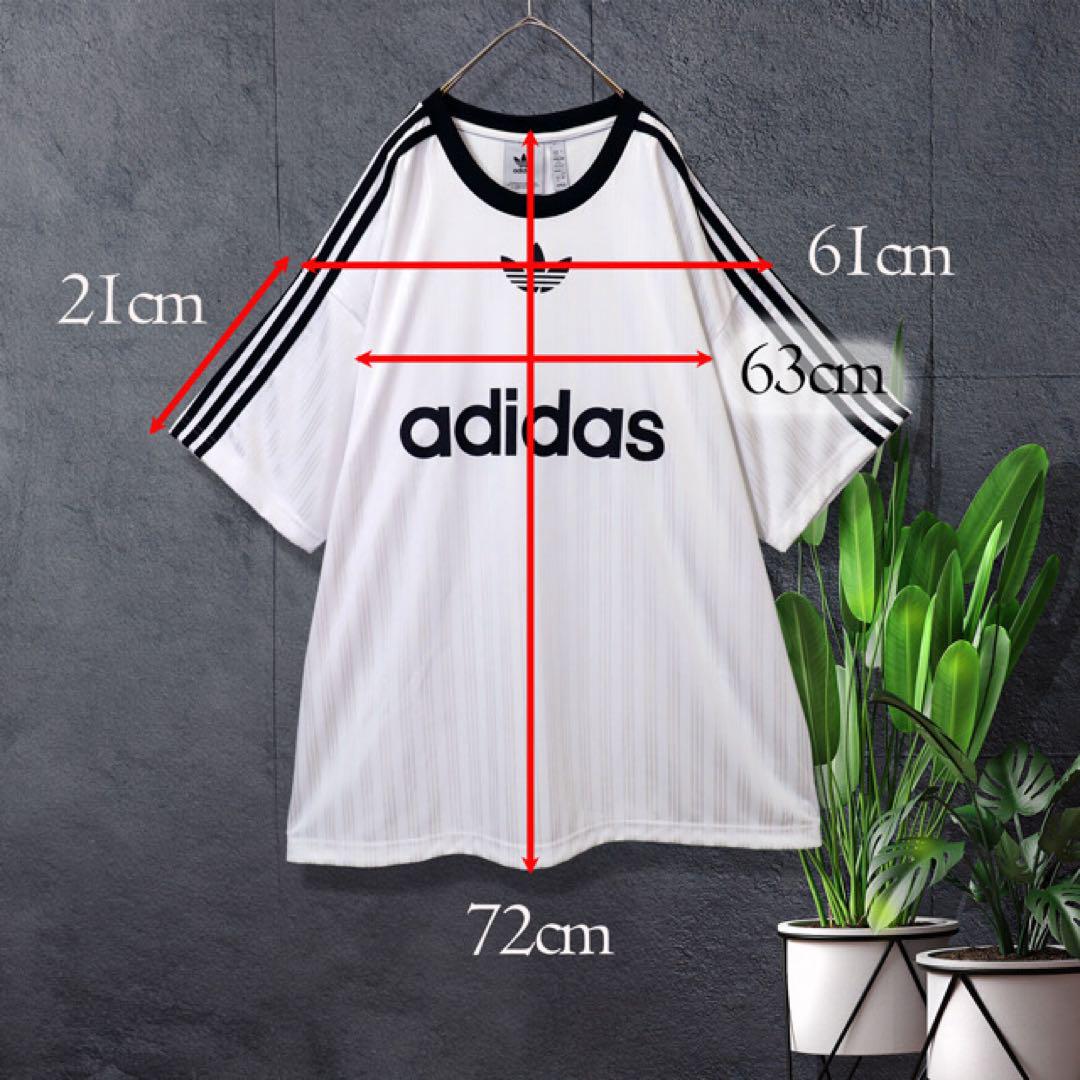 adidas ADICOLOR POLYゲームシャツ 美品】アディダス ADICOLOR POLY ゲームシャツ 半袖 Tシャツ