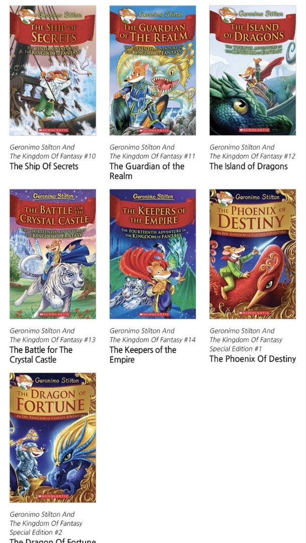洋書Geronimo Stilton:The Kingdom of Fantas