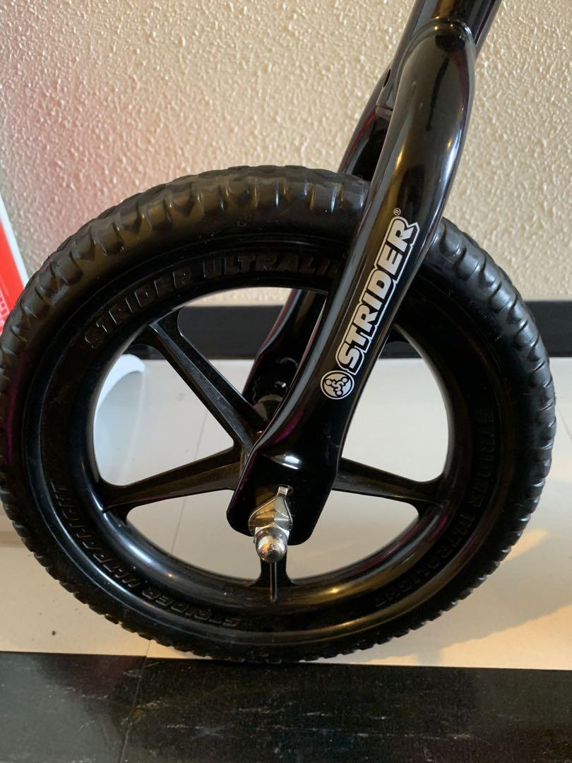 極美品 STRIDER ストライダー 12SPORT キッズバイク　オレンジ