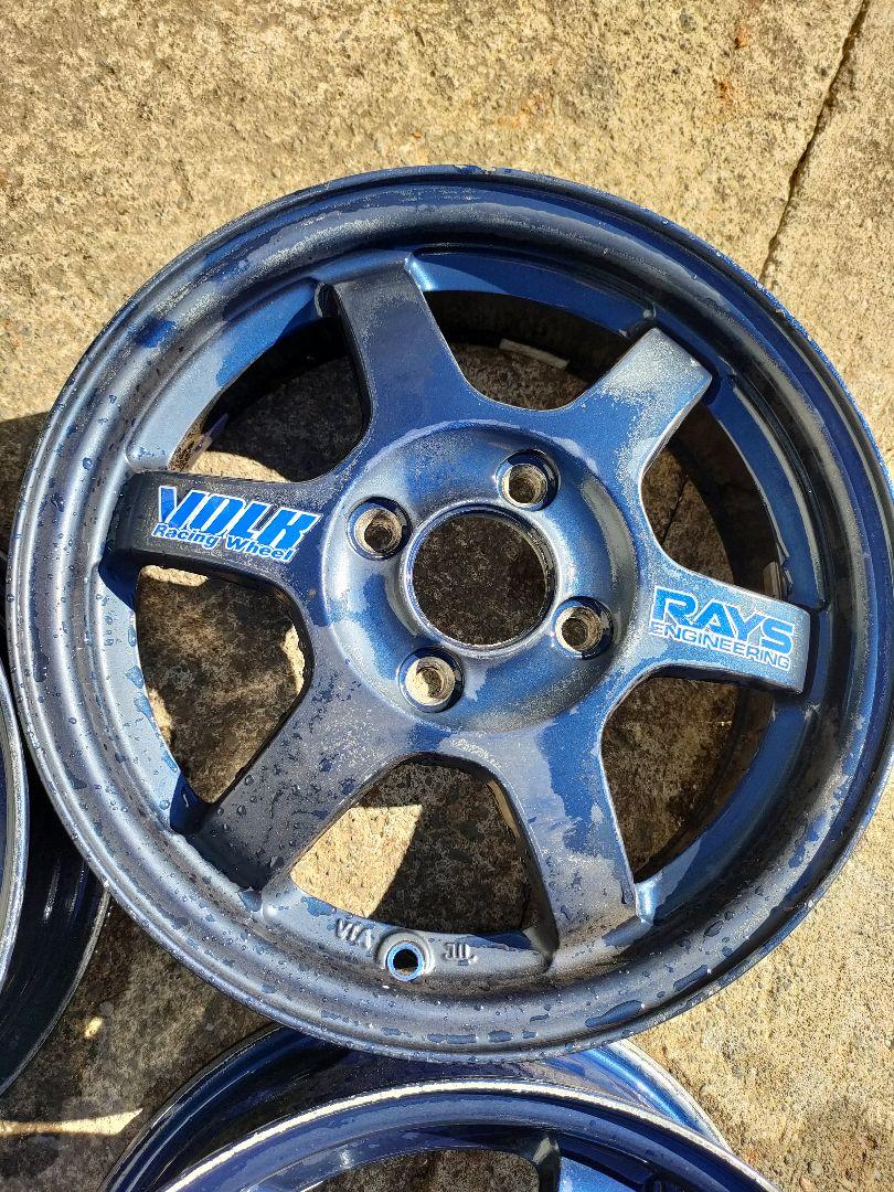 たくあん RAYS VOLK RACING 14インチホイール