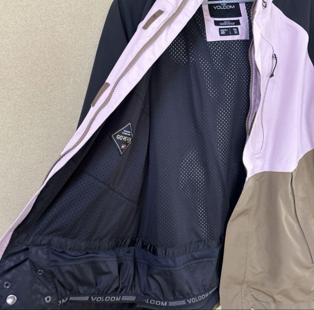【美品】ボルコム　スノーボードレディースウエアL ゴアテックス　GORE-TEX