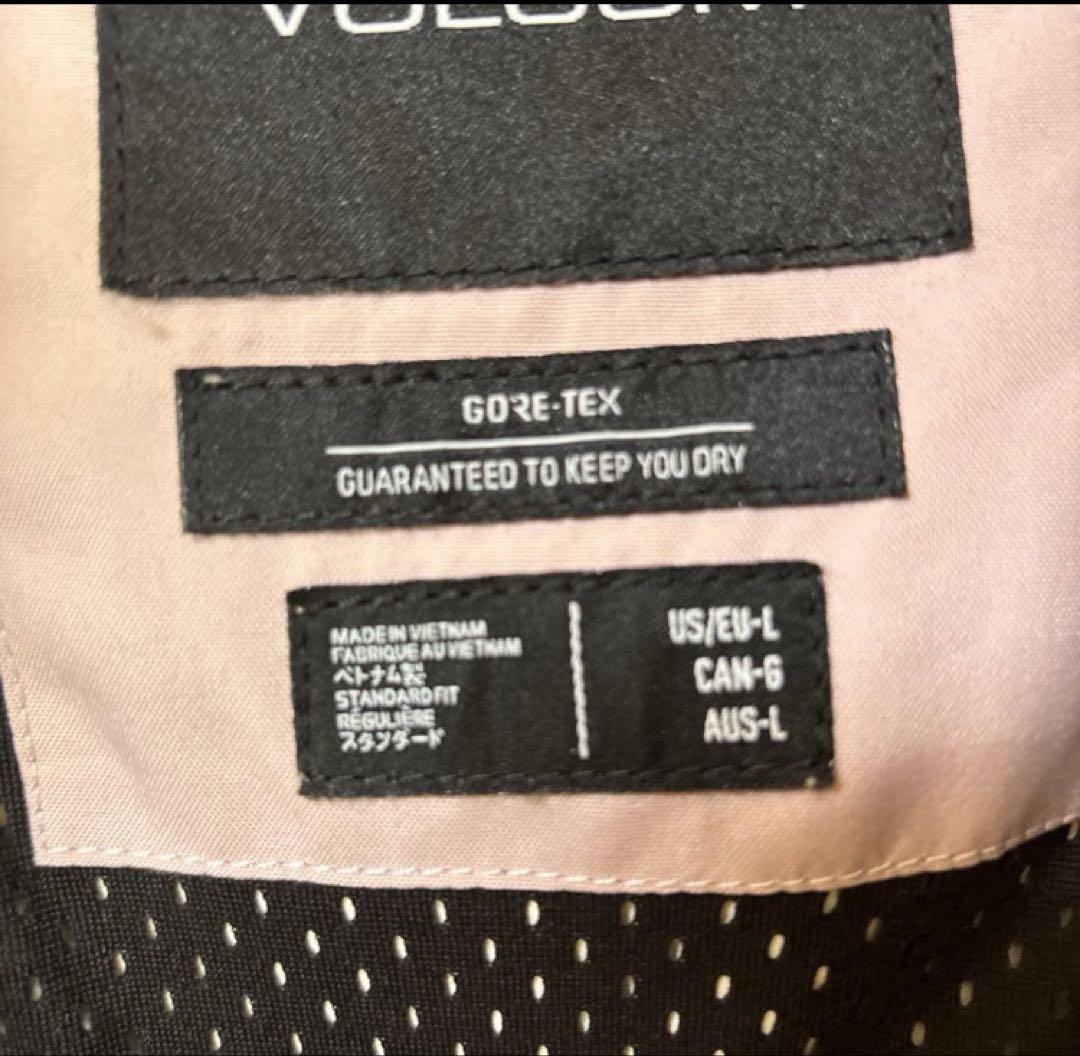 【美品】ボルコム　スノーボードレディースウエアL ゴアテックス　GORE-TEX