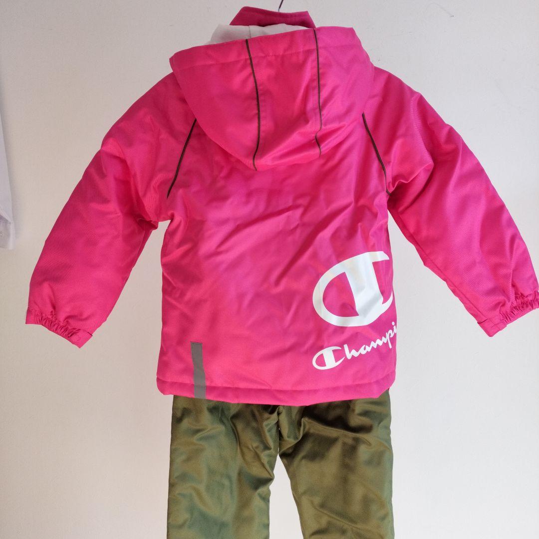 新品　Champion 子ども用スキーウェア 130 ピンク 新品 Champion 子ども用スキーウェア 130 ピンク