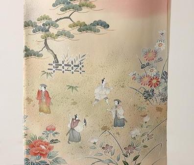 色留袖 身長156-171cm 三つ紋 it-085（色留袖 レンタル 商品一覧